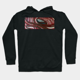 open-cast posterized edges Hoodie